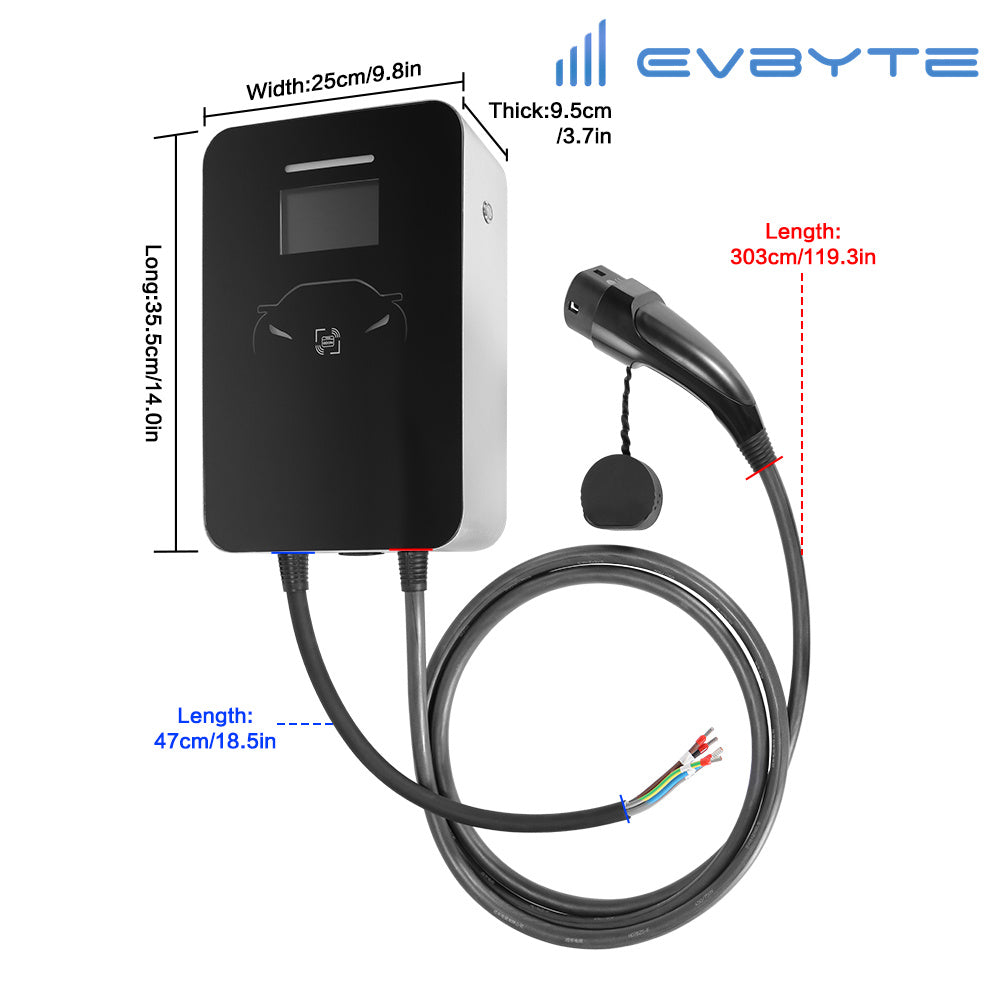22KW Level 2 AC EV Charger Station with OCPP1.6
